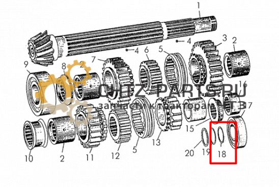 Прокладка 18-12-169