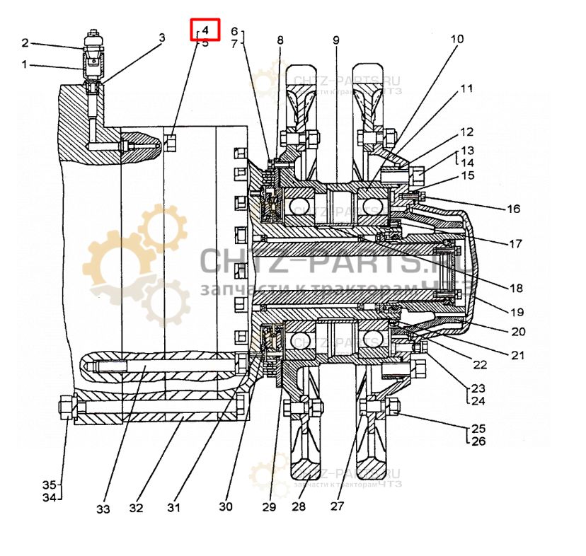 Болт 700-28-2472