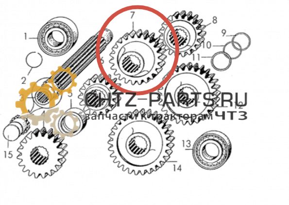 Шестерня 18-12-152