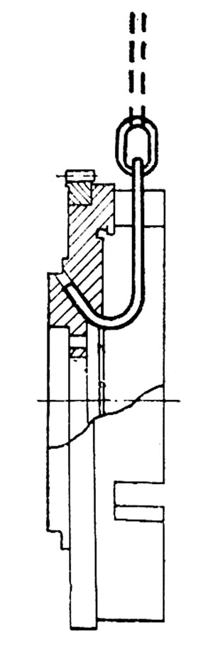 Приспособление для подъема маховика
