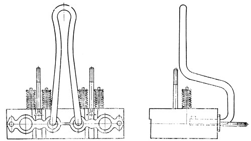 Приспособление для подъема головки цилиндров