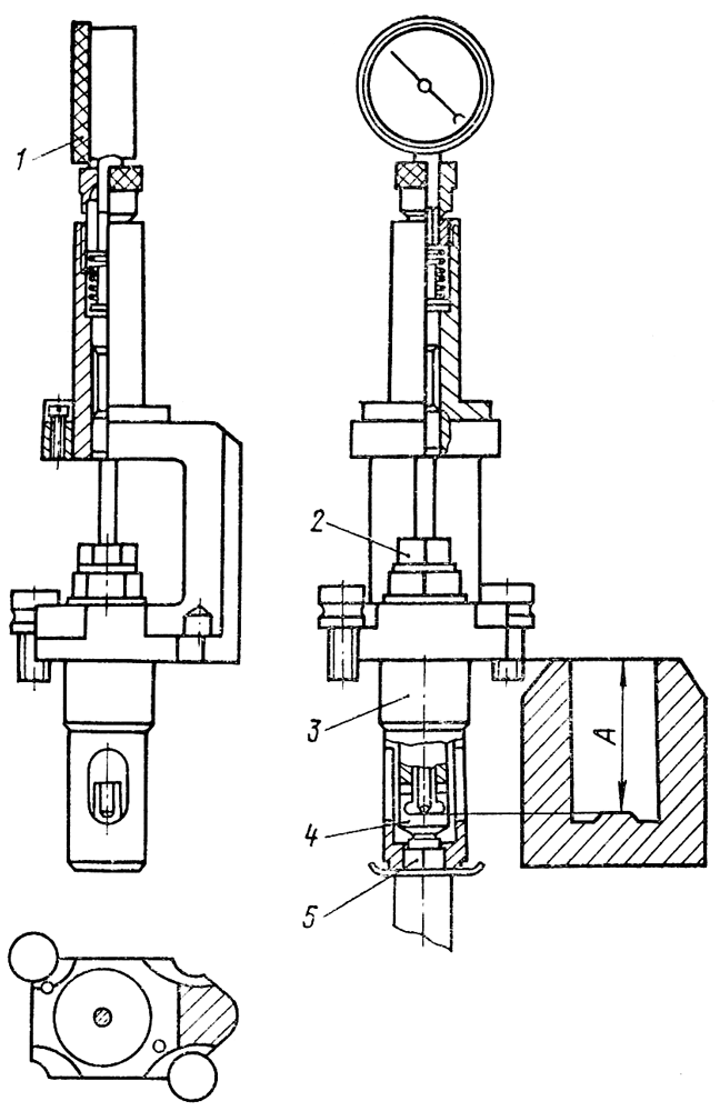 Приспособление для регулирования толкателей топливного насоса Приспособление для регулирования толкателей топливного насоса